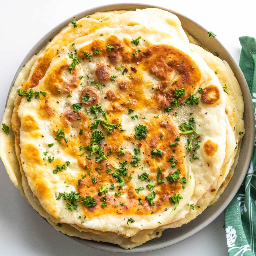 stack of flatbread
